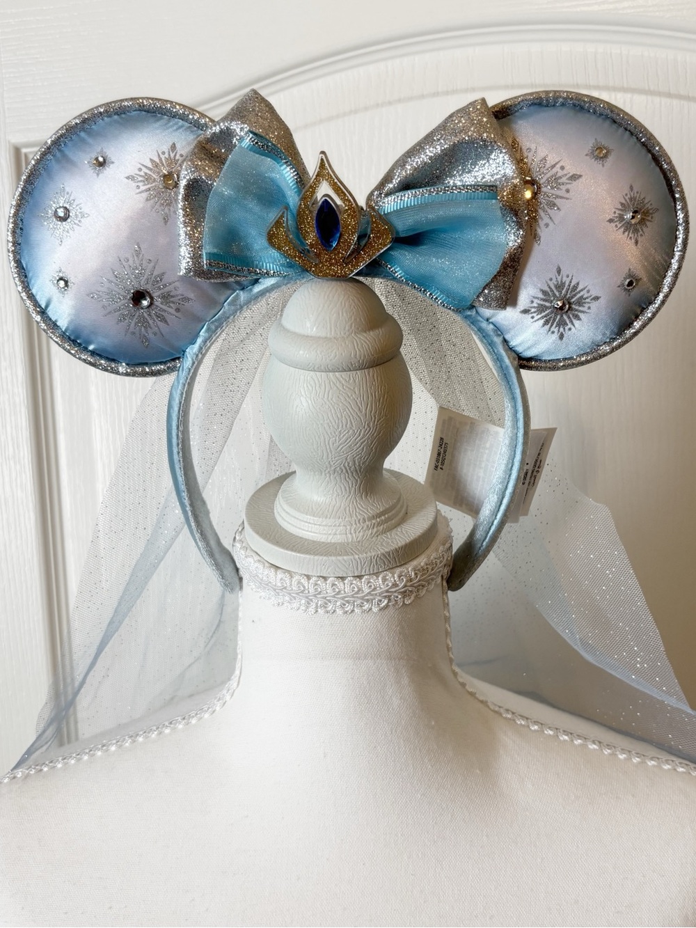 Disney Frozen Elsa Minnie Mouse Ears Headband - Picture 2 of 8